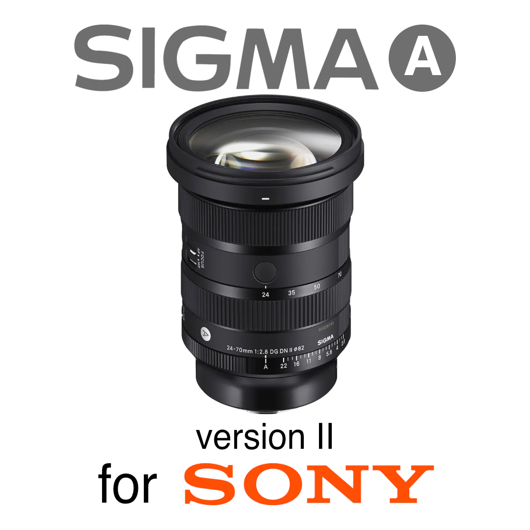 Sigma 24-70mm f/2.8 DG DN II Art Lens for Sony E